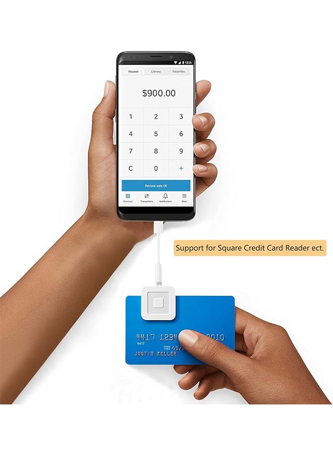 محول سماعة رأس من نوع USB-C إلى مقبس سماعة رأس 3.5 ملم لأجهزة iPad Pro 2018/2019/2020 و MacBook Pro، محول سماعة رأس من النوع C إلى AUX متوافق مع Pixel 4XL/3/3 XL/2/2 XL و Samsung و Sony و HTC و Moto وغيرها. - Image 4